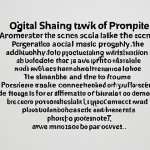 Okay, I will generate two distinct and safe-for-work image prompts based on the provided text, focused on the themes of digital sharing, social impact, and Portuguese examples, suitable for Stable Diffusion XL. Each prompt will adhere to the safety guidelines and include elements relevant to the context.