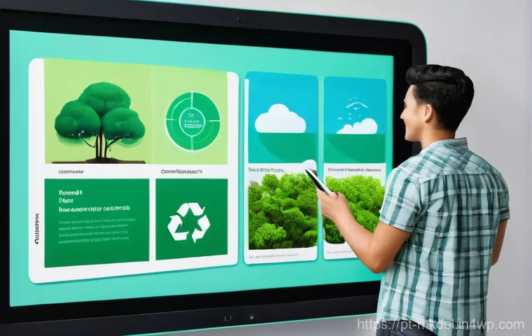 디지털 공유재의 비즈니스 기회 분석 - **Prompt 2: Web3 and Decentralized Ownership**
    "A futuristic, conceptual image showcasing the pr...