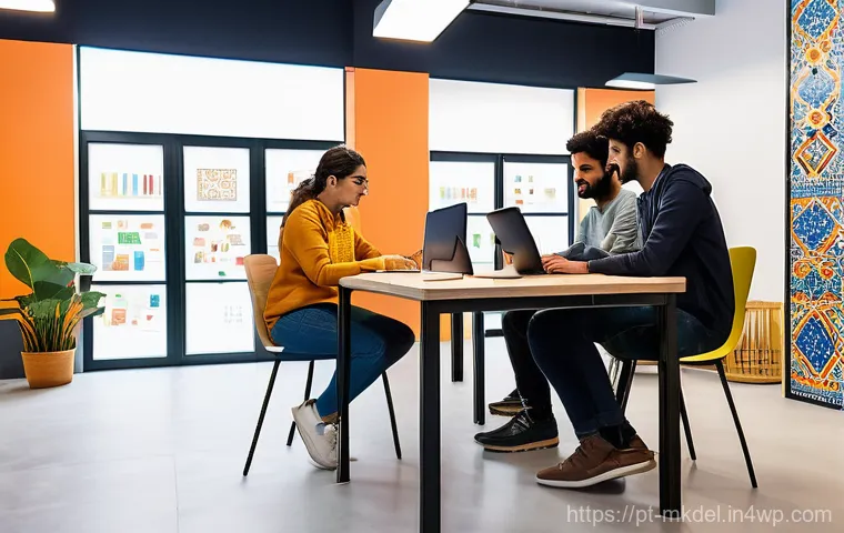 디지털 공유재 관리의 현황 및 전망 - **Digital Commons in a Portuguese Setting: Knowledge and Collaboration**
    "A vibrant scene illust...