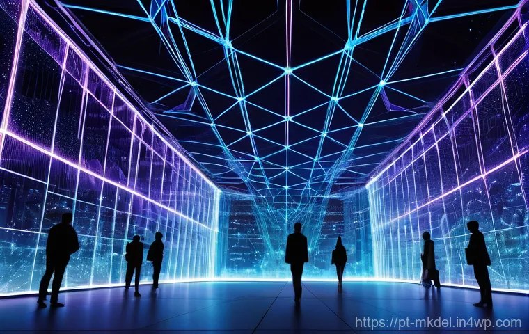 디지털 공유재의 효과적인 관리 접근법 - **Sustaining Digital Growth and Valuing Contributions**
    A conceptual, metaphorical image depicti...