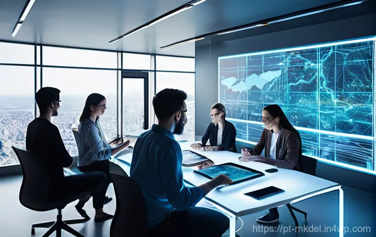 디지털 공유재 관리 모델 비교 분석 - ### **Image Prompt 1: The Thriving Digital Commons**